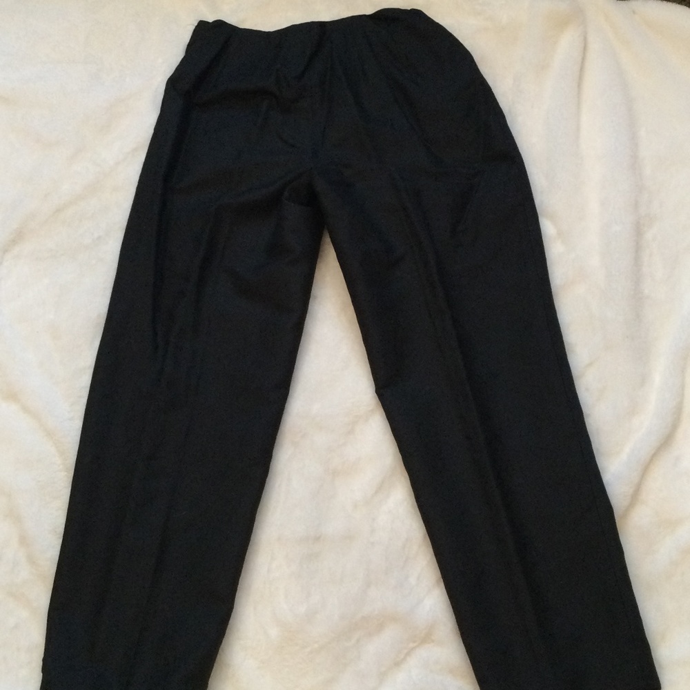 Pursuits, LTD Black Brocade Pants